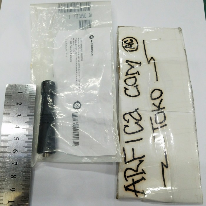 ANTENA HT MOTOROLA VHF TOPI PENDEK CP 1660 GP338 C2660 GP 2000