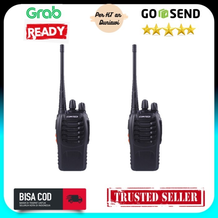 Sepasang 2 Unit Radio Komunikasi HT Comteck 888s Setara Baofeng 888s