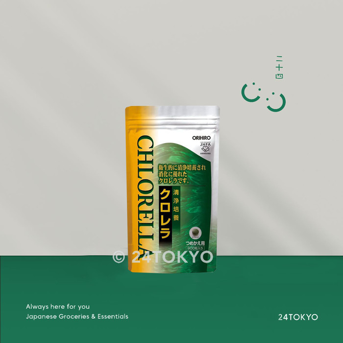 Promo - Chlorella Spirulina Detox/ Multivitamin/ Antioksidan Orihiro 1400Tabs Termurah