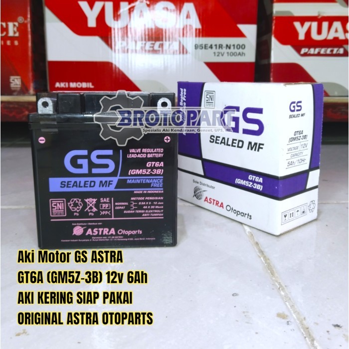 Ready Aki Motor Honda Astrea, Supra Series, Legenda GS Astra GT6A YT7C YB5LB