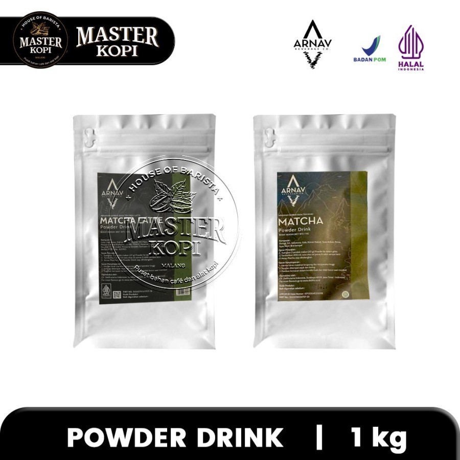 

Bubuk Minuman ARNAV Matcha & Matcha Latte Powder Drink 1 Kg