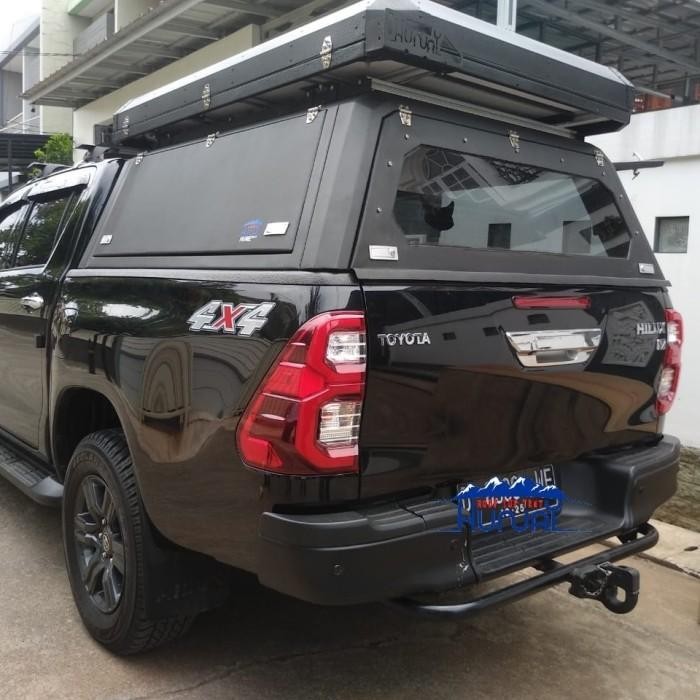 Canopy Bed Rack Penutup Bak Double Cabin Belakang Toyota Hilux, Triton