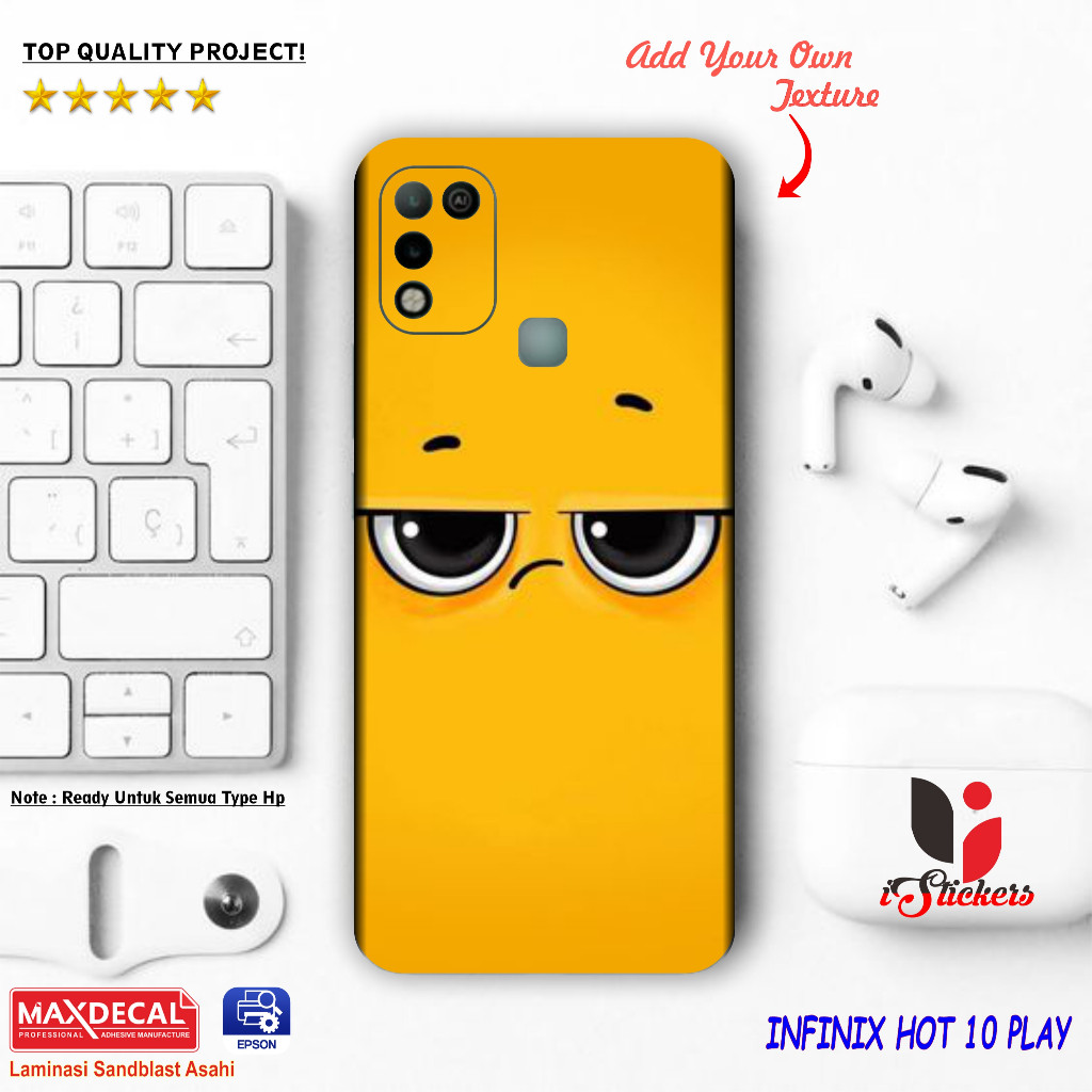

*Fullbody* Infinix Hot 10 Play Garskin Case/Stiker Premium Custom COD