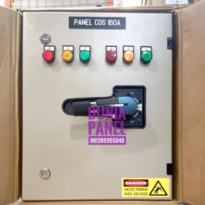 Panel Cos 160A Socomec Panel Ohm Saklar Handle Socomec 160A Original