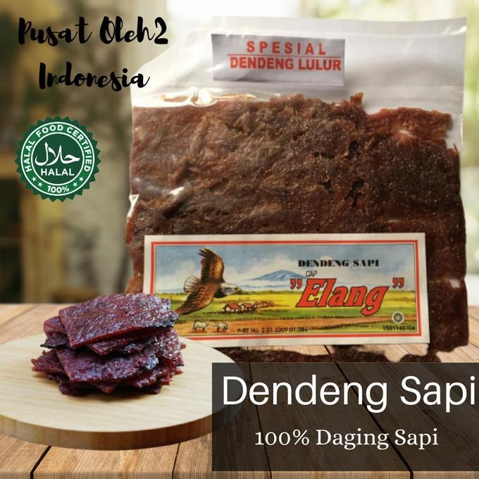 

DENDENG SAPI SPESIAL DENDENG LULUR CAP ELANG 250 gr [PROMO]