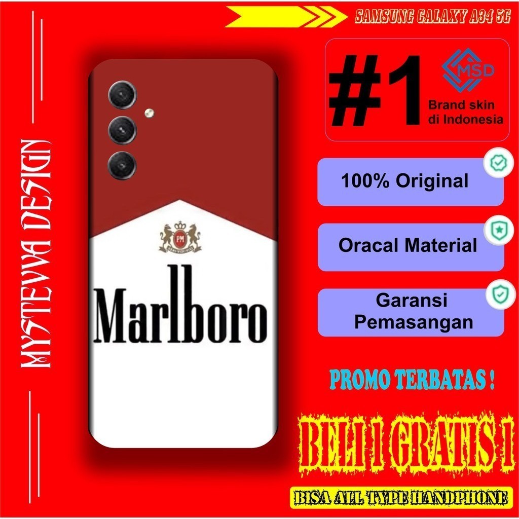 

*Fullbody* Samsung A34 5g Keren Garskin Case/Stiker Premium Custom COD