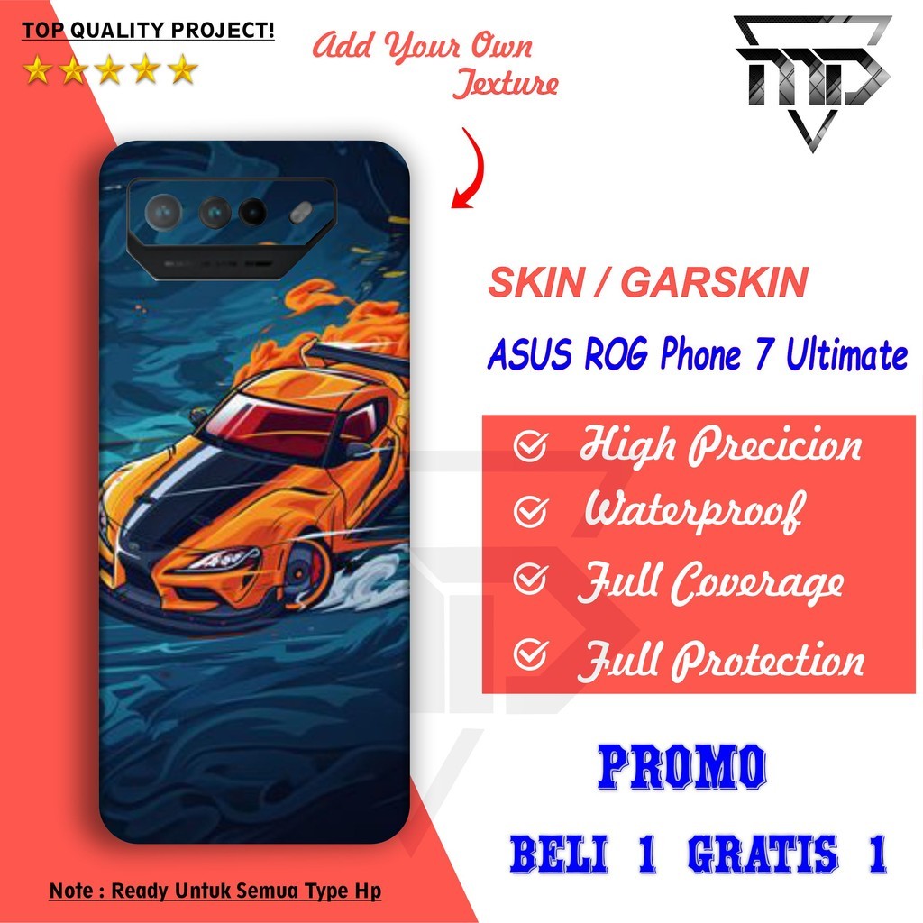 

*Fullbody* Asus ROG Phone 7 Ultimate Garskin Case/Stiker Premium Custom COD