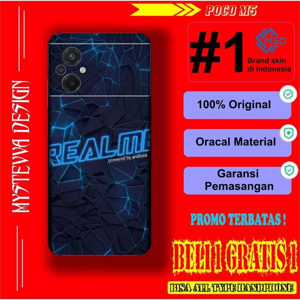 

*Fullbody* Poco M5 Garskin Case/Stiker Premium Custom COD