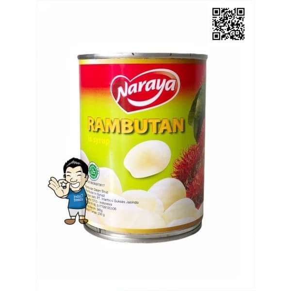 

Ina - Naraya Rambutan In Syrup Canned- Rambutan Kaleng 565G
