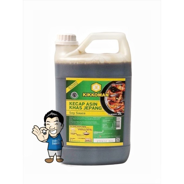 

Ina - Kikkoman Soy Sauce- Kecap Jepang Jerigen 2L