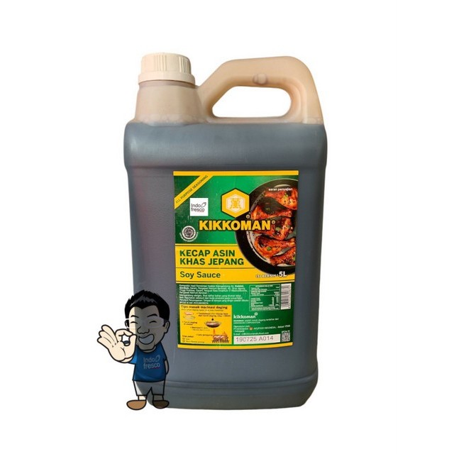 

Ina - Kikkoman Soy Sauce- Kecap Jepang Jerigen 5L