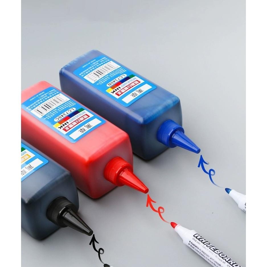 

Tinta Spidol Papan Tulis, Mudah Dihapus, Isi Ulang Spidol Papan Tulis Berkapasitas Ekstra Besar 500Ml