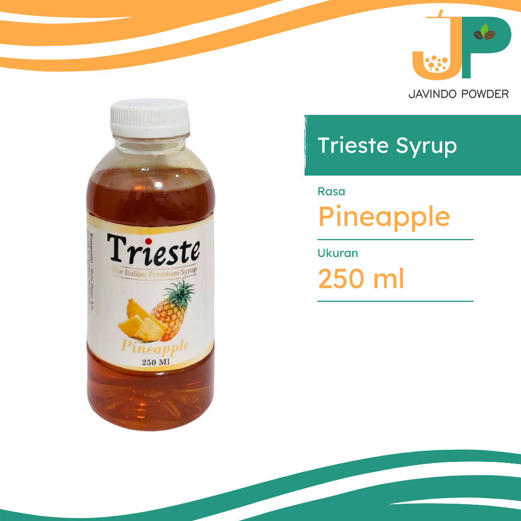 

TRIESTE Syrup / Sirup Pineapple 250 Ml