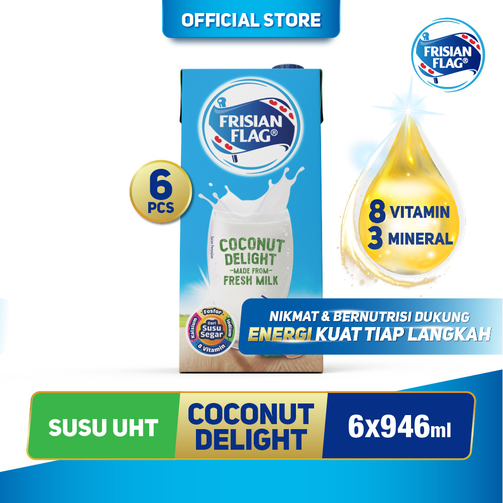 

Frisian Flag Family UHT Coconut 946 ml - 6 Pcs