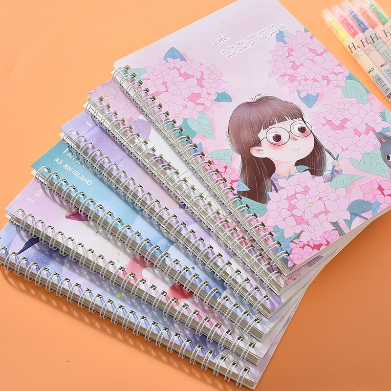 

Buku Catatan Siswa Gulungan Kartun Kreatif