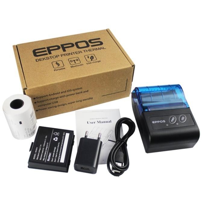 Termurah Cetak Struk Kasir Mini Printer Bluetooth EPPOS PT-02