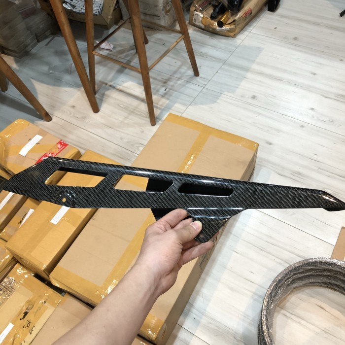 Cover Tutup Rantai Ninja Rr Part Original Carbon Kevlar Ninja R Rr S
