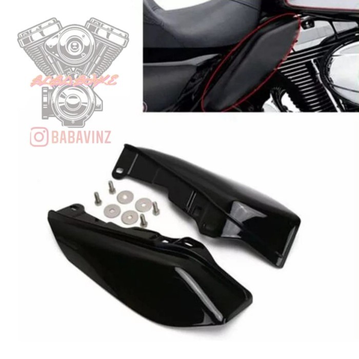 Heat Deflector-Penahan Panas Mesin Harley Touring 2009-2016