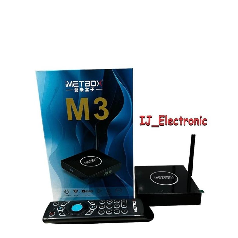 WORLD TV BOX - IMETBOX M3 - Android 12 TV Box 4GB 32GB - Full TV Channel 4K