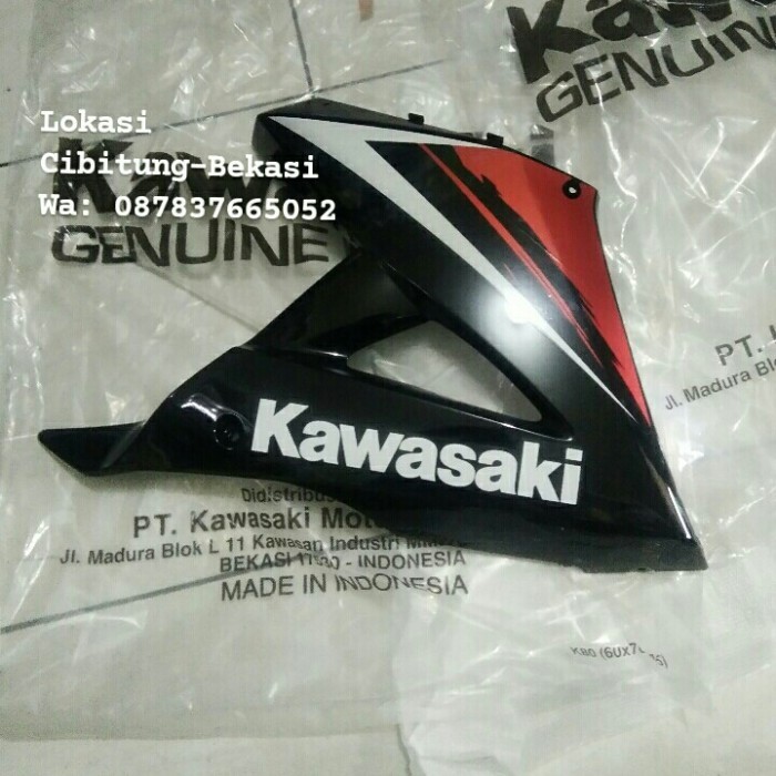 Kanan Fairing Sayap Bawah Ninja Rr New Oren Se 2014 2015