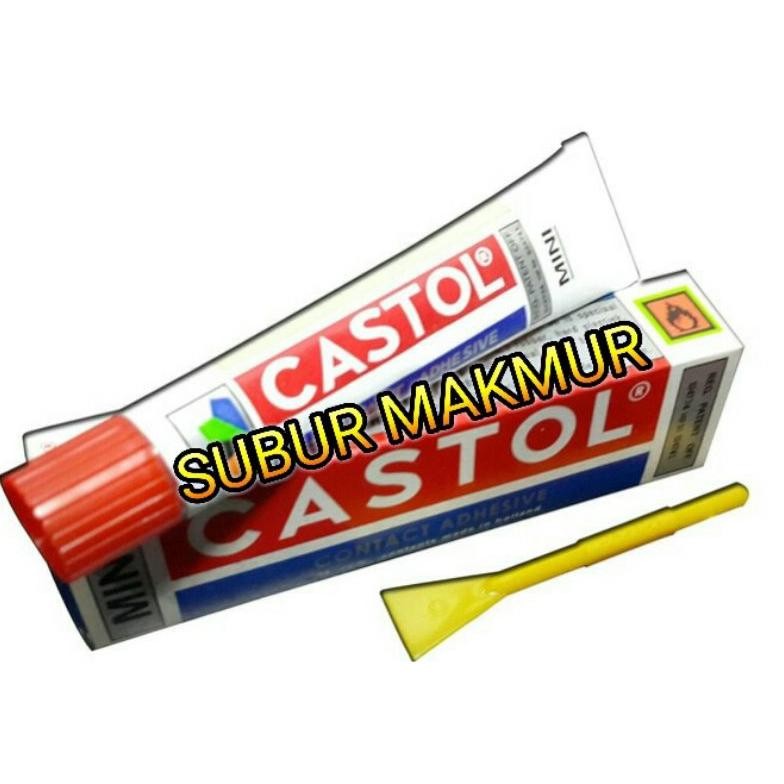 

Terlaris (1Lusin) Lem Castol Mini Contact Adhesive Tube 14Cc Asli