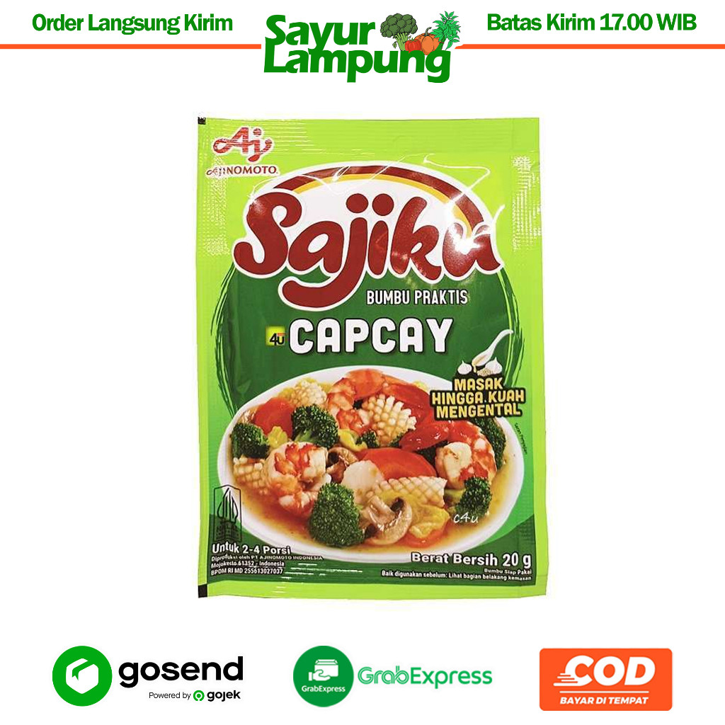 

Sajiku Bumbu Capcay 1 Pcs - Sayur Lampung