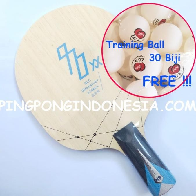 Yinhe 970Xx Alc Penhold -Kayu Blade Pingpong Bet Bat Tenis Meja 970 Xx