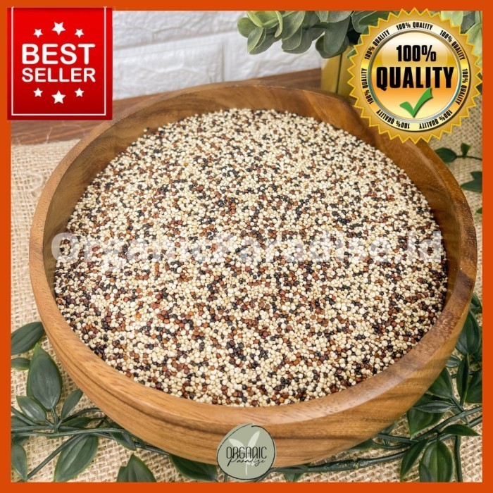 

Organic Tricolor Quinoa 1KG Premium Quality Organic Paradise