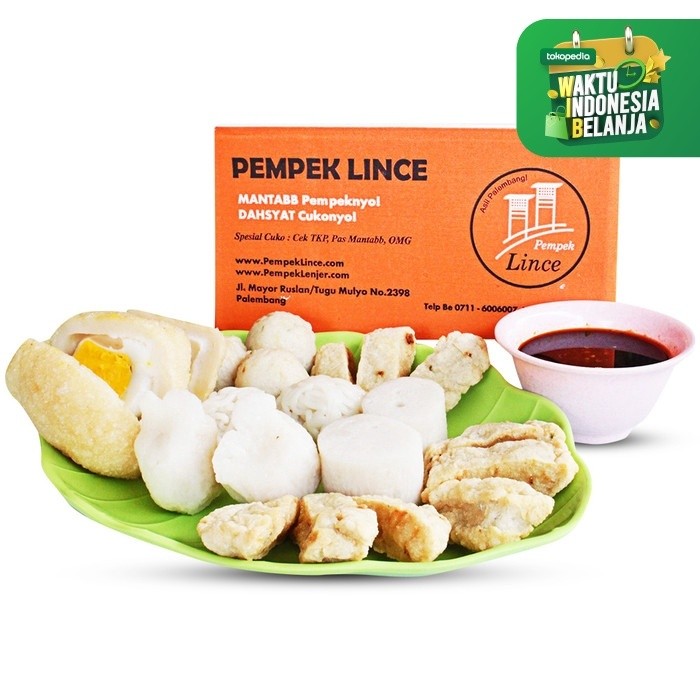 

Empek empek Paling Enak Pempek Lince Paket Monpera A
