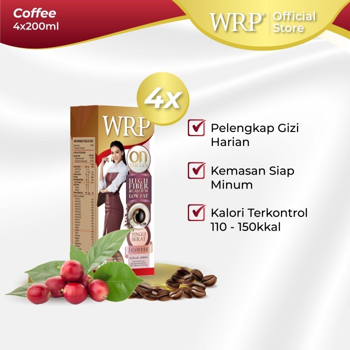 

WRP On The Go Coffee 200ml (Bundle 4) - Pendamping Diet