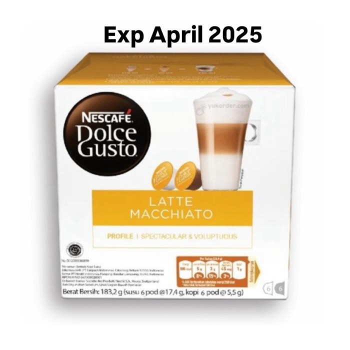 

Nescafe Dolce Gusto Latte Macchiato - Capsule