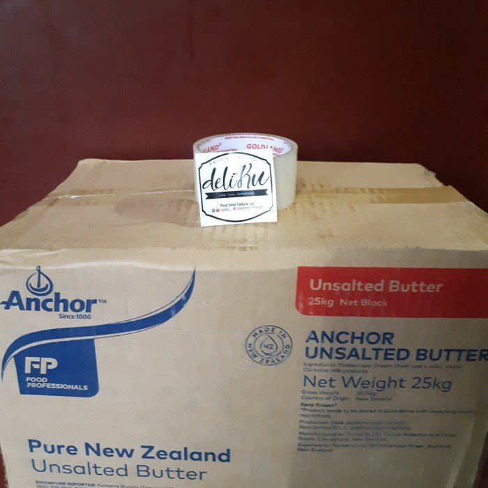 

Butter Anchor unsalted 1kg (repack)