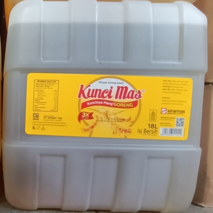 

Minyak Goreng Jerigen Kunci Mas 18 Liter