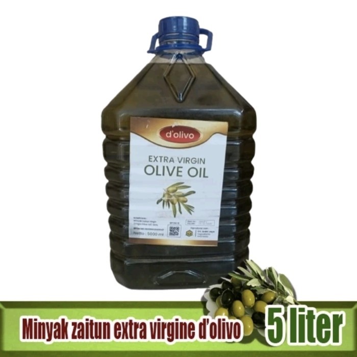 

Minyak zaitun extra virgine 5 liter d'olivo evo