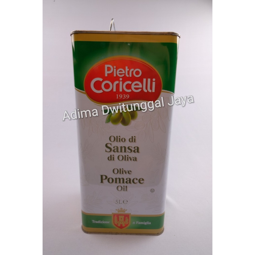 

MInyak Zaitun Pomace / Pomace Olive Oil Pietro Coricelli 5 Liter