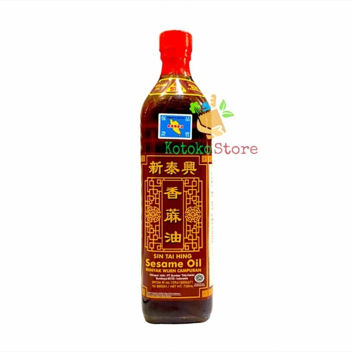 

Sin Tai Hing STH Sesame Oil / Minyak Wijen Sin Tai Hing Malaysia 750ml