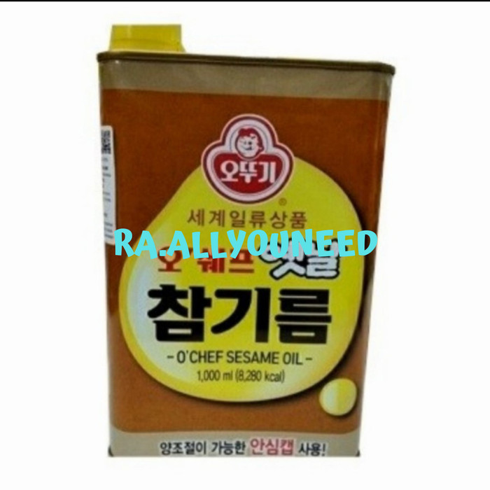 

Ottogi Sesame Oil Yetnal /Minyak Wijen 1000ml