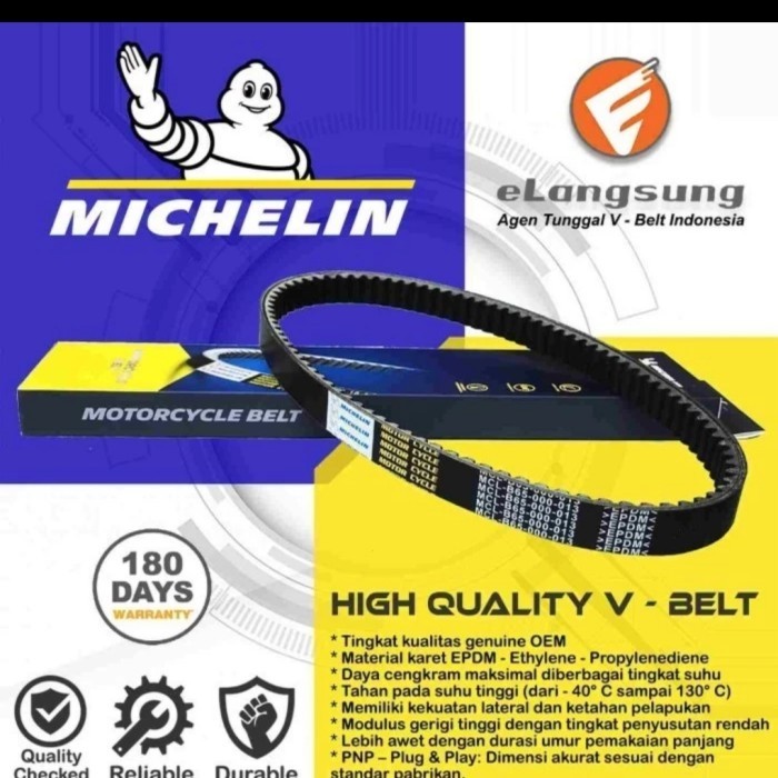 Van belt / V belt Nmax Old 2DP Michelin - eLangsung