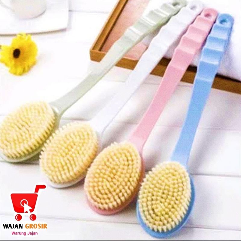 Sikat Mandi punggung Sikat Halus & Gagang Panjang