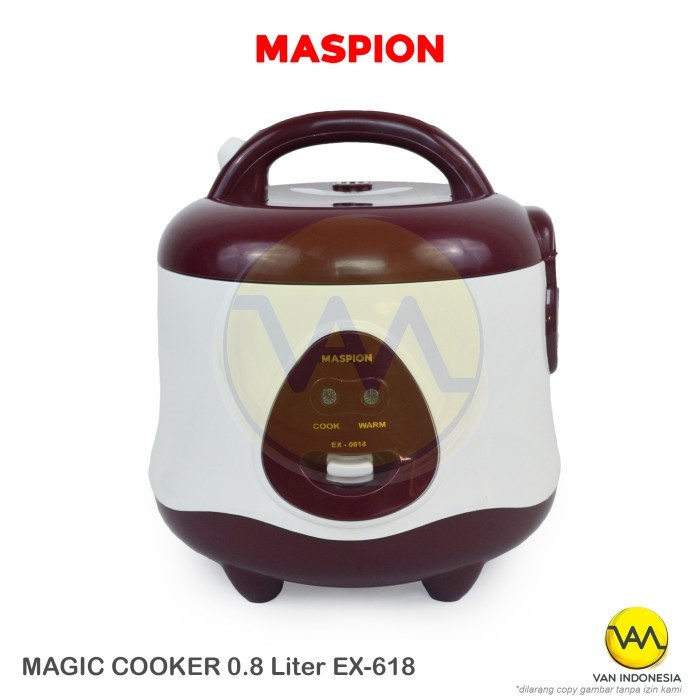 Maspion Mini Magic Rice Cooker Ex 0618 Penanak Nasi