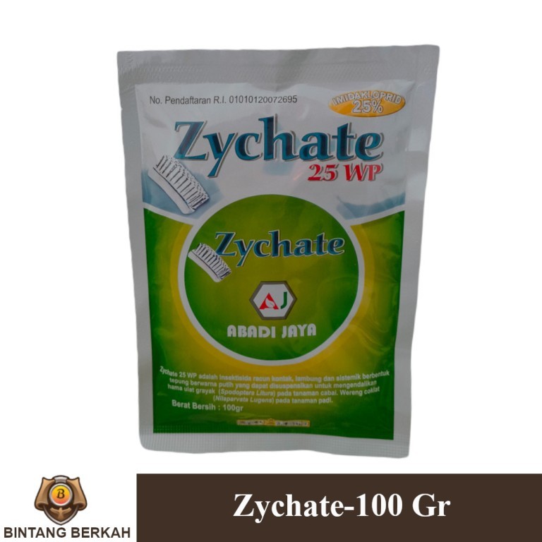Zychate 100 Gram Imidakloprid Insektisida Ulat Grayak