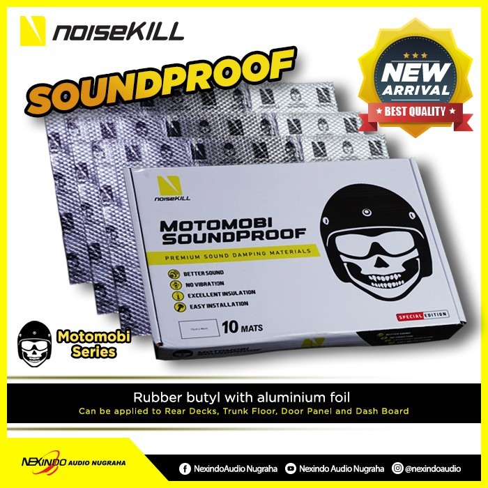 NOISEKILL Peredam Suara Mobil NK-Motomobi Soundproof