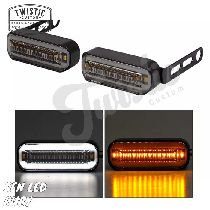 Lampu Sen Sein Led Ruby Motor Universal Custom