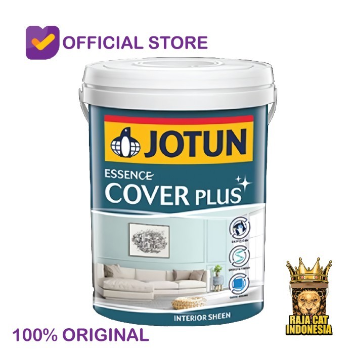 Cat Tembok Easy Clean Jotun Essence Cover Plus Putih Chi 25 Kg Pail