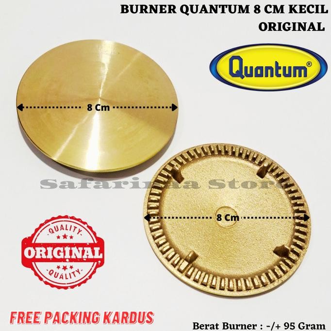 best seller] BURNER KOMPOR QUANTUM KECIL 8 CM ORIGINAL TEBAL