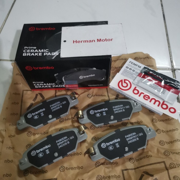 Kampas Rem Belakang Brembo Mazda Cx5 Cx-5 Epb (Sudah Epb) Original Premium