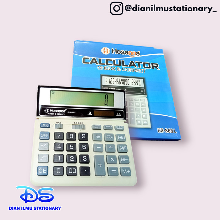 

Produk Unggulan] kalkulator hosanna HS-868 L