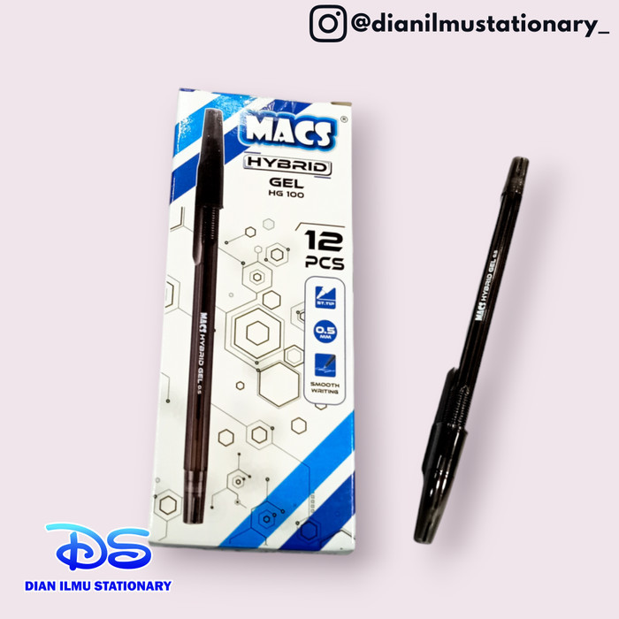 

------] bolpoint macs HG 100 hitam