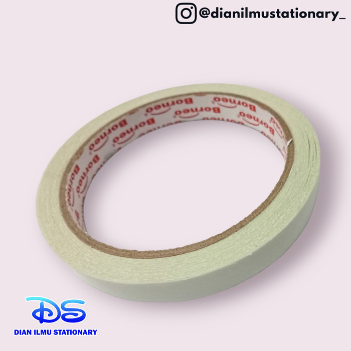 

*#*#*#*#] double tape Borneo 1/2" (12mm) tebal