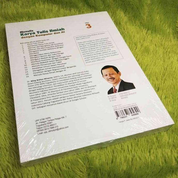 

Buku Menulis Karya Tulis Ilmiah Dengan Komputer - Wing Wahyu Winarno Original Dan Terpercaya